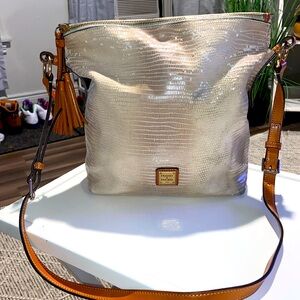 Snakeskin Dooney and Bourke Crossbody